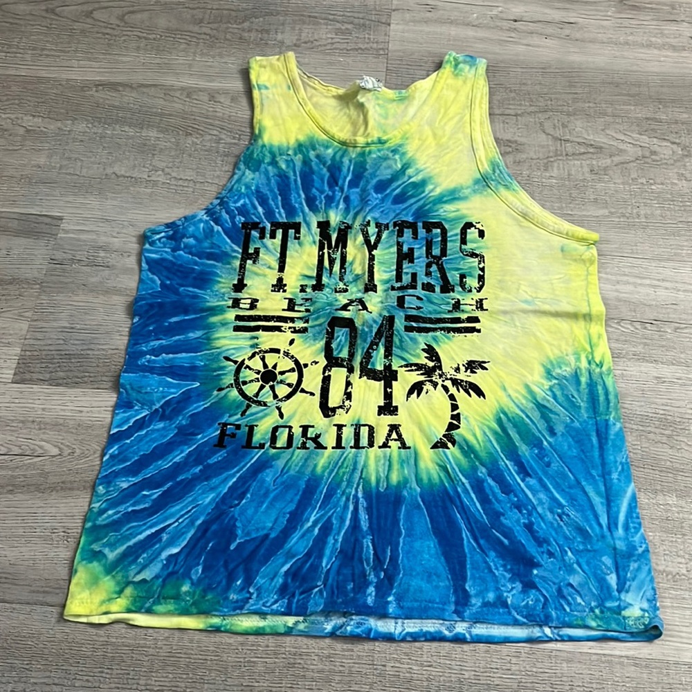 Tie Dye Tank Top
